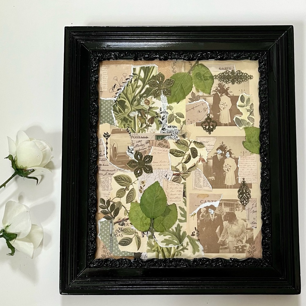 Plant Lover Green Moody Wall Art Maximalist Decor